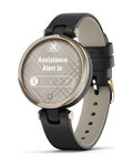 GARMIN smartwatch - LILY - czarny/złoty
