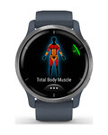 GARMIN smartwatch - VENU 2 - niebieski