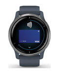 GARMIN smartwatch - VENU 2 - niebieski