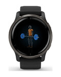 GARMIN smartwatch - VENU 2 - czarny