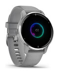 GARMIN smartwatch - VENU 2 PLUS - szary/srebrny