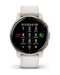 GARMIN smartwatch - VENU 2 PLUS - kość słoniowa/złoty