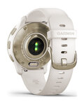 GARMIN smartwatch - VENU 2 PLUS - kość słoniowa/złoty
