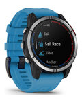GARMIN smartwatch - QUATIX 7 - niebieski
