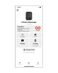 GARMIN komunikator satelitarny - INREACH MESSENGER - czarny