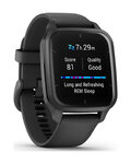 GARMIN smartwatch - VENU SQ 2 MUSIC - czarny