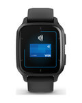 GARMIN smartwatch - VENU SQ 2 MUSIC - czarny