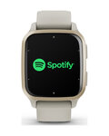 GARMIN smartwatch - VENU SQ 2 MUSIC - szary/złoty