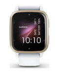 GARMIN smartwatch - VENU SQ 2 MUSIC - złoty/biały