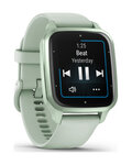 GARMIN smartwatch - VENU SQ 2 MUSIC - jasnozielony