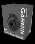 GARMIN smartwatch - INSTINCT CROSSOVER SOLAR TACTICAL EDITION - czarny