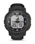 GARMIN smartwatch - INSTINCT CROSSOVER SOLAR TACTICAL EDITION - czarny