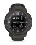 GARMIN smartwatch - INSTINCT CROSSOVER SOLAR - antracyt