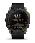 GARMIN smartwatch - ENDURO 2 - czarny