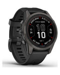 GARMIN smartwatch - FENIX 7S PRO SAPPHIRE SOLAR - czarny