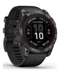 GARMIN smartwatch - FENIX 7X PRO SAPPHIRE SOLAR - czarny