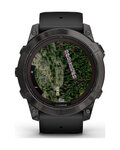 GARMIN smartwatch - FENIX 7X PRO SAPPHIRE SOLAR - czarny