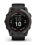 GARMIN smartwatch - FENIX 7X PRO SAPPHIRE SOLAR - czarny