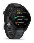 GARMIN smartwatch - FORERUNNER 165 - czarny/szary
