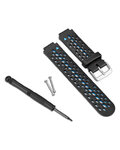 GARMIN pasek - FORERUNNER® 620 ND - czarny/niebieski