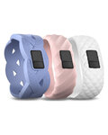 GARMIN zestaw pasków - STYLE COLLECTION - fioletowy/różowy/biały