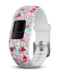 GARMIN pasek - DISNEY MINNIE MOUSE - biały/czerwony