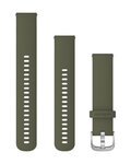 GARMIN pasek - QUICK RELEASE 20 MM - zielony/srebrny