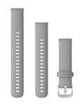 GARMIN pasek - QUICK RELEASE 18 MM - szary/srebrny