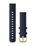 GARMIN pasek - QUICK RELEASE 18 MM - złoty/niebieski
