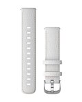 GARMIN pasek - QUICK RELEASE 18 MM - biały/srebrny