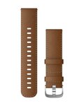 GARMIN pasek - QUICK RELEASE 22 MM - brązowy/srebrny