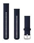 GARMIN pasek - QUICK RELEASE 22 MM - niebieski/srebrny
