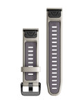 GARMIN pasek - QUICKFIT 20 - beżowy/fioletowy