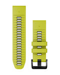 GARMIN pasek - QUICKFIT 26 - żółty/szary