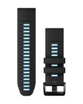 GARMIN pasek - QUICKFIT 26 - czarny/niebieski