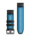 GARMIN pasek - QUICKFIT 26 - czarny/niebieski