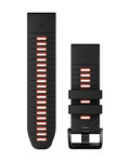 GARMIN pasek - QUICKFIT 26 - czarny/czerwony