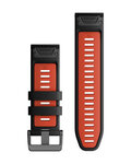GARMIN pasek - QUICKFIT 26 - czarny/czerwony