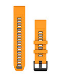 GARMIN pasek - QUICKFIT 22 - pomarańczowy/czarny