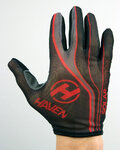 HAVEN Kolarskie rękawiczki z długimi palcami - SOLAR LONG - czerwony