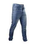 HAVEN Długie spodnie kolarskie bez szelek - FUTURA - niebieski
