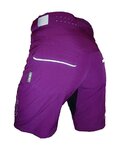 HAVEN Krótkie spodnie kolarskie bez szelek - AMAZON LADY - fioletowy