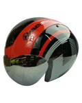 HAVEN Kask kolarski - 3T SHOT - czerwony/czarny