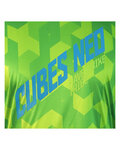 HAVEN Letnia koszulka kolarska z długim rękawem - CUBES NEO LONG - zielony