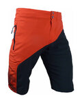 HAVEN krótkie spodnie - PURE - czarny/czerwony