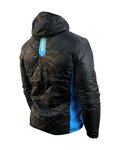 HAVEN Kolarska ocieplana kurtka - THERMAL - niebieski/czarny