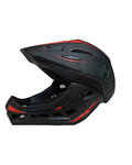 HAVEN Kask kolarski - CHALLENGER - czarny/czerwony