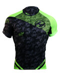 HAVEN Koszulka kolarska z krótkim rękawem - SINGLETRAIL - czarny/zielony