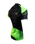 HAVEN Koszulka kolarska z krótkim rękawem - SINGLETRAIL - czarny/zielony