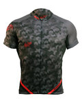 HAVEN Koszulka kolarska z krótkim rękawem - SINGLETRAIL - czerwony/czarny